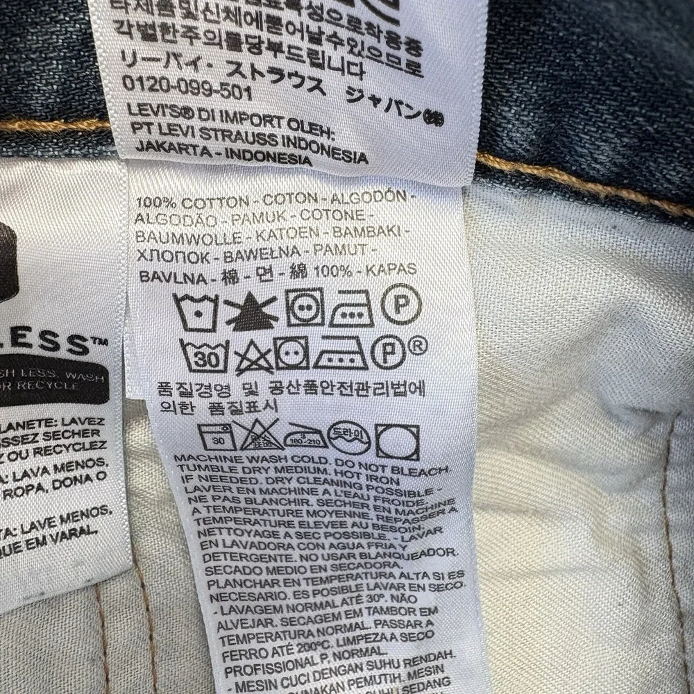 Levi's Jeans Mens 40x30 550 Relaxed Fit Jeans Medium Wash‎ Denim Classic